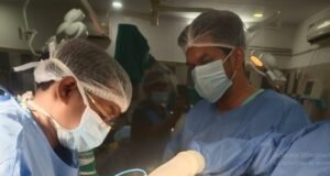 Major achievement at Surajpur District Hospital! Complex hip surgery on a 73-year-old woman proves successful.