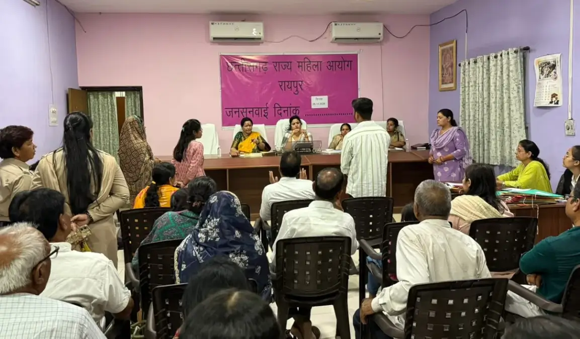 Slug: chhattisgarh-state-commission-for-women-hearing-raipur-cases-resolved-2026