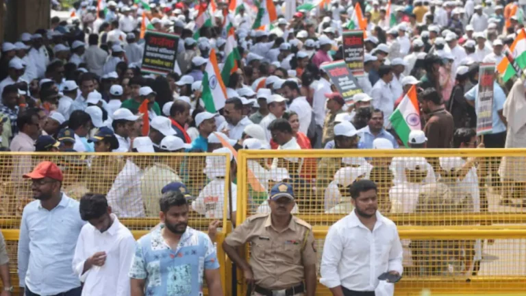 Delhi Police Detains Thousands As Opposition Fumes Over Electoral Roll Row