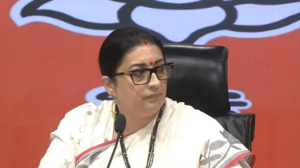 smriti-irani-chhattisgarh-visit-bjp-mission-2028-review