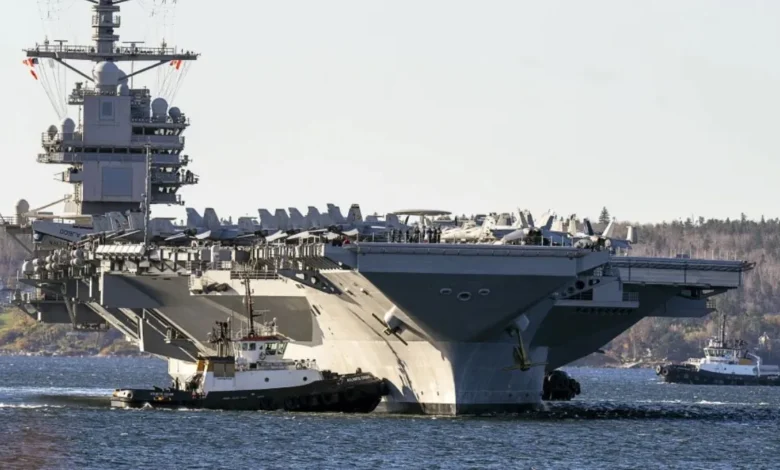 us-sends-third-aircraft-carrier-middle-east-iran-war-escalation